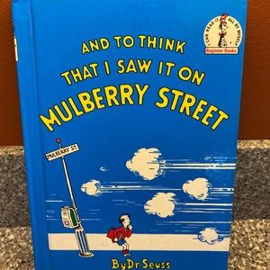 AND TO THINK THAT I SAW IT ON STREET BY DR. SEUSS